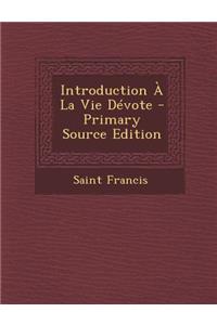 Introduction a la Vie Devote
