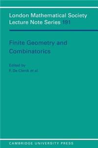 Finite Geometries and Combinatorics