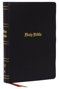 KJV Holy Bible: Super Giant Print with 43,000 Cross References, Black Genuine Leather, Red Letter, Comfort Print: King James Version