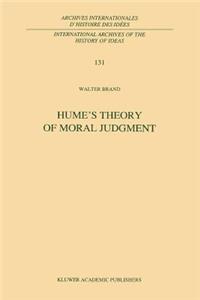 Hume's Theory of Moral Judgment