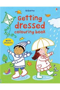 First Colouring Book Getting Dressed