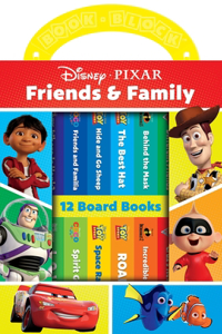 Disney Pixar: Friends & Family 12 Board Books