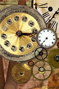Time Flies Clock Journal