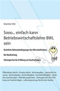 Sooo... einfach kann Betriebswirtschaftslehre BWL sein.