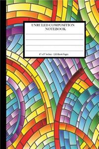 Unruled Composition Notebook 6