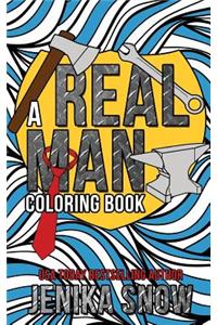 Real Man Coloring Book