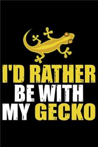 I'D Rather Be With My Gecko