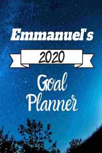 Emmanuel's 2020 Goal Planner