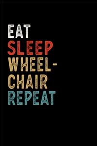 Eat Sleep Wheelchair Rugby Repeat Funny Sport Gift Idea