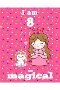 unicorn journal i am 8 and magical