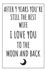 9 Year Anniversary Journal