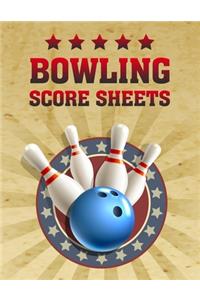Bowling Score Sheet