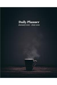 Daily Planner January 2020 - June 2020