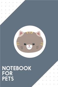 Notebook for Pets