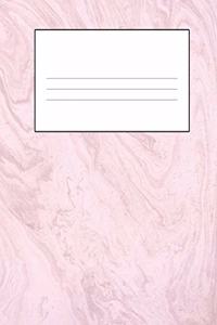 Pink Marble Composition Notebook