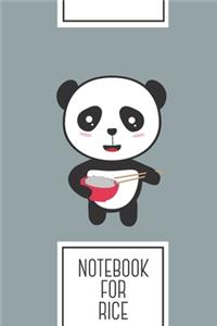 Notebook for Rice