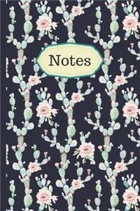 Cacti Flower Notebook