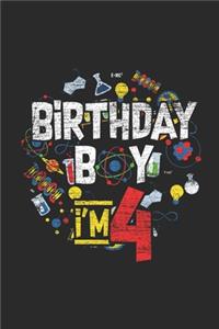 Birthday Boy I'm 4
