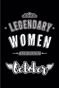 Legendary Women are born in October