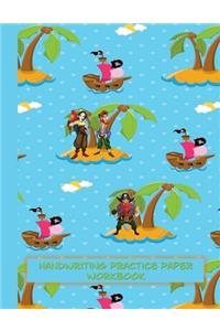 Handwriting Practice Paper Workbook