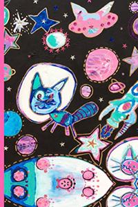 "Galactic Cats" by Heidi and Jennifer Moreman