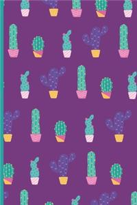 Cute Cactus Journal