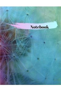 Colorful Lined Notebook Large (8,5