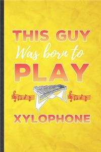 This guy was born to play Xylophone