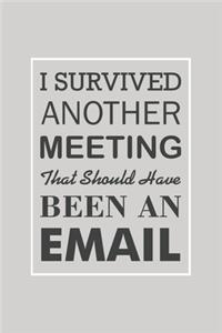 I Survived Another Meeting That Should Have Been An Email
