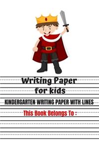 Writing Paper for Kids