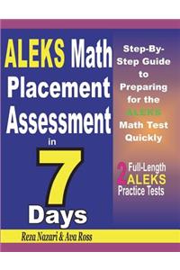 ALEKS Math Placement Assessment in 7 Days