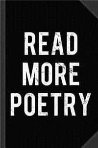 Read More Poetry Journal Notebook