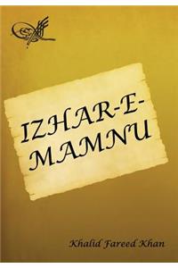 Izhar-e-Mamnu