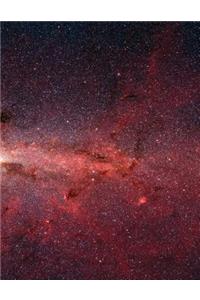 Milky Way Galaxy Universe Space Notebook