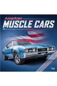 American Muscle Cars 2021 Square Foil