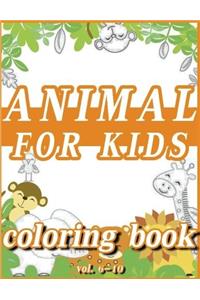 Animal for Kids Coloring Book