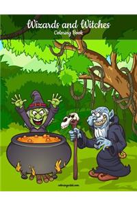 Wizards and Witches Coloring Book 1