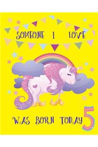 5 someone I love was born today( Diary, DIY party album)