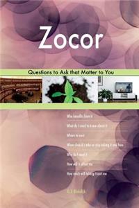 Zocor 558 Questions to Ask that Matter to You