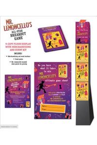 Mr. Lemoncello's All-Star Breakout Game 9-Copy Floor Display with Merchandising and Event Kit
