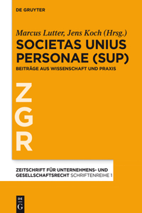 Societas Unius Personae (SUP)