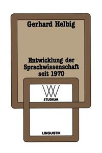 Entwicklung der Sprachwissenschaft seit 1970