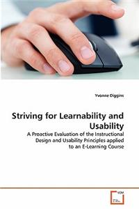 Striving for Learnability and Usability