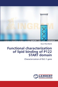 Functional characterization of lipid binding of P122 START domain