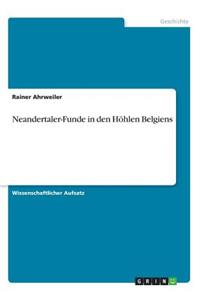 Neandertaler-Funde in den Höhlen Belgiens