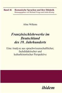 Französischlehrwerke im Deutschland des 19. Jahrhunderts.