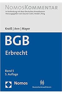 Burgerliches Gesetzbuch: Erbrecht