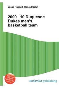 2009 10 Duquesne Dukes Men's Basketball Team