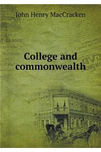 College and commonwealth