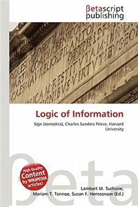 Logic of Information